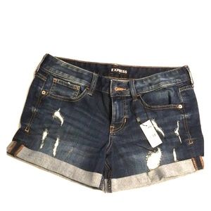 NWT Express Denim Shorts